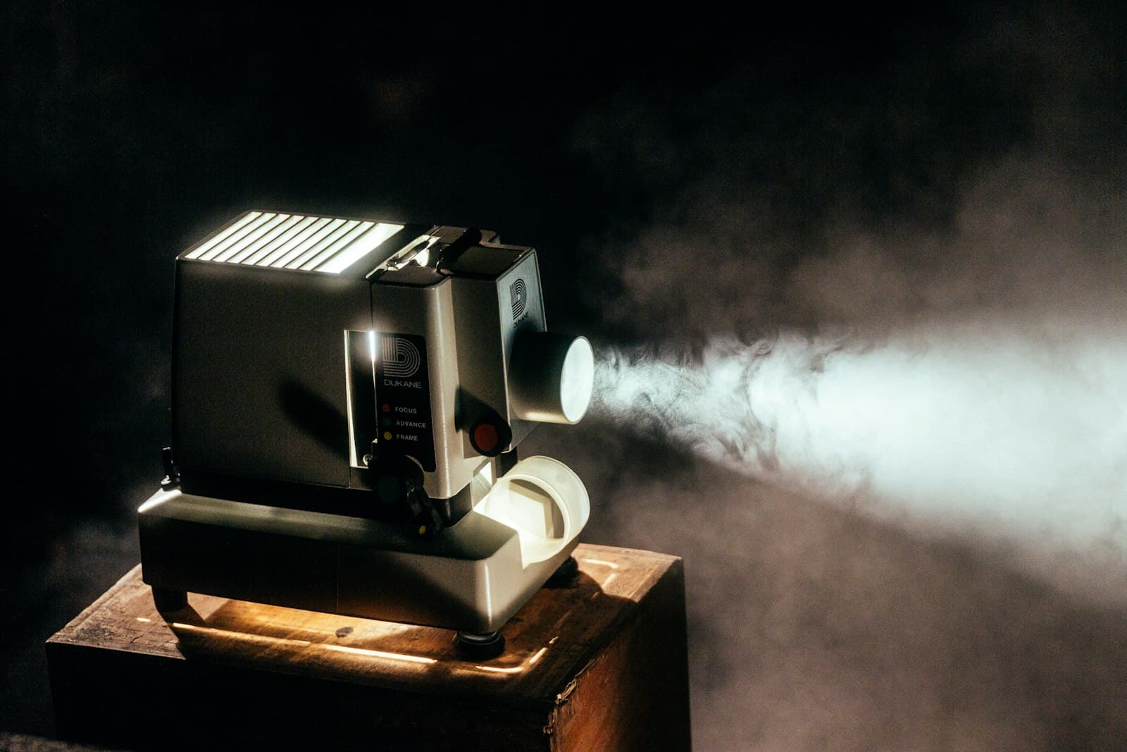 Cinema camera on a film set